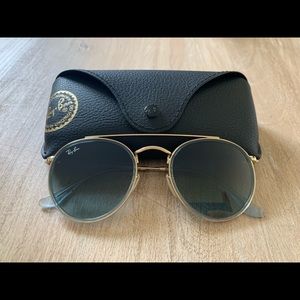 Ray Ban Round Double Bridge Sunglasses